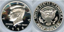 1998-S 50C Silver PR69DCAM