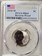 2020-W 5C Reverse Proof First Strike PR69
