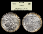 1886 $1 MS65
