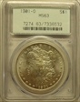 1901-O $1 MS63