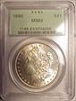 1890 $1 MS63