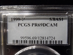 1999-P SBA$1 PR69DCAM