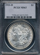 1921-D $1 MS63