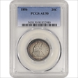 1856 25C AU50