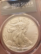 2019 $1 Silver Eagle First Strike MS70
