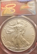 2020 $1 Silver Eagle First Day of Issue Cleveland Eagle with Sun MS70