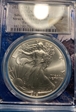 2021-(W) $1 Silver Eagle - Type 2 Struck at West Point FS Eagle Mountain Picture Fra MS70