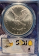 2021-(W) $1 Silver Eagle - Type 2 Struck at West Point FS Eagle Mountain Picture Fra MS70