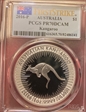 2016-P $1 Kangaroo Ag First Strike PR70DCAM