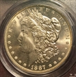 1887 $1 MS66+