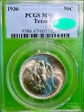 1936 50C Texas MS67