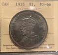 1935 $1 MS66