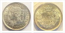 1896 5c Large 96 MS 63