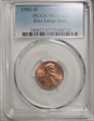 1982-D 1C Zinc Large Date MS67RD