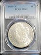 1882-CC $1 MS62