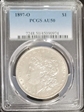 1897-O $1 AU50