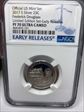 2017-S 25C Silver Frederick Douglass Limited Edition Set-Early Releases PF 70 Ultra Cameo