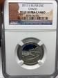 2012 S Silver 25C CHACO PF 69 Ultra Cameo
