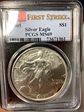 2005 $1 Silver Eagle First Strike MS69