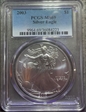 2003 $1 Silver Eagle MS69