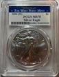 2020-(W) $1 Silver Eagle Struck at West Point MS70