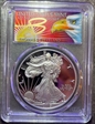 2015-W $1 Silver Eagle Cleveland Eagle with sun PR69DCAM
