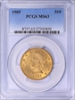 1905 $10 MS63