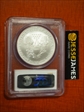 2012-W $1 Burnished Silver Eagle SP70