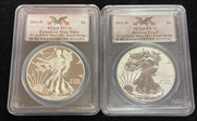2013-W $1 Enhanced Silver Eagle West Point Mint Set First Strike SP70