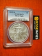 2007-W $1 Burnished Silver Eagle SP70