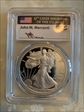 2011-W $1 Silver Eagle Mercanti Flag Signature PR70DCAM