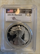 1993-P $1 Silver Eagle Mercanti Signature PR70DCAM