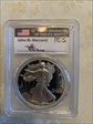 2001-W $1 Silver Eagle Mercanti Signature PR70DCAM