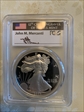 2004-W $1 Silver Eagle Mercanti Signature PR70DCAM