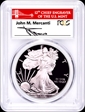 2018-S $1 Silver Eagle First Day of Issue Mercanti Signature PR70DCAM