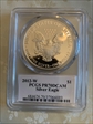2012-W $1 Silver Eagle Mercanti Flag Signature PR70DCAM