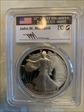 1991-S $1 Silver Eagle Mercanti Flag Signature PR70DCAM