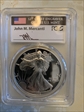 1994-P $1 Silver Eagle Mercanti Flag Signature PR70DCAM