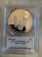 2020-W  $1 Silver Eagle Mercanti Flag Signature PR70DCAM