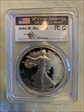 1990-S $1 Silver Eagle  Mercanti Flag Signature PR70DCAM