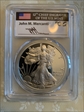 2015-W $1 Silver Eagle Mercanti Flag Signature PR70DCAM