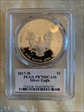 2017-W $1 Silver Eagle Mercanti Flag Signature PR70DCAM