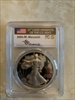 2017-W $1 Silver Eagle Mercanti Flag Signature PR70DCAM