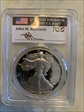 1989-S $1 Silver Eagle  Mercanti Flag Signature PR70DCAM
