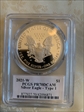 2021-W  $1 Silver Eagle - Type 1 Mercanti Flag Signature PR70DCAM