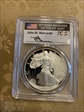 1995-W $1 Silver Eagle Mercanti Flag Signature PR70DCAM