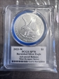 2023-W $1 Burnished Silver Eagle Mint Designer Series Advanced R. Emily S. Damstra SP70