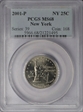 2001-P 25C New York MS68