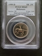 1999-D 25C Delaware MS65