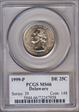 1999-P 25C Delaware MS66